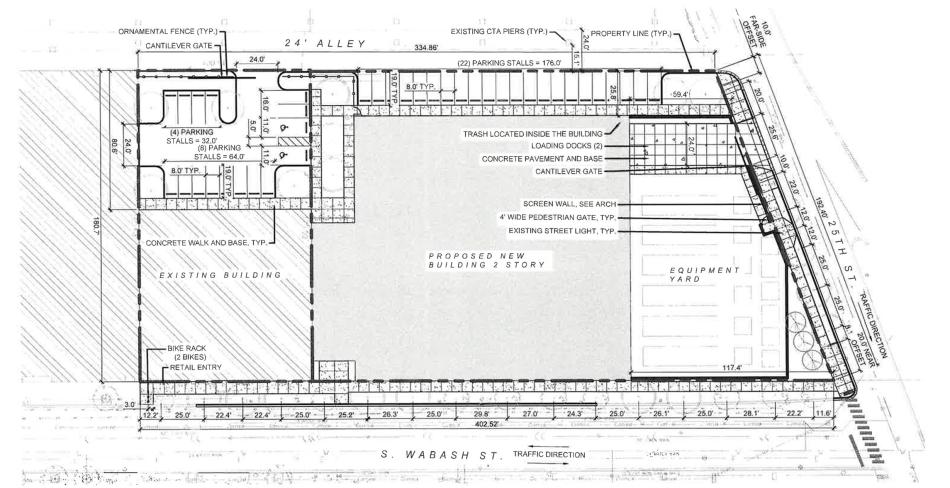 HydraVault (2538 S. Wabash), a photo of the site