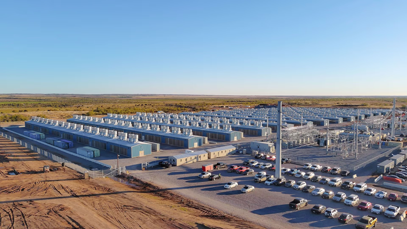 IREN Childress (Horizon 1-4 AI data centers), a photo of the site