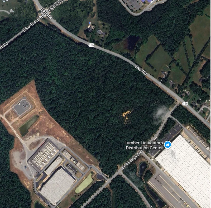 Iron Mountain White Oak Technology Park Campus, a photo of the site