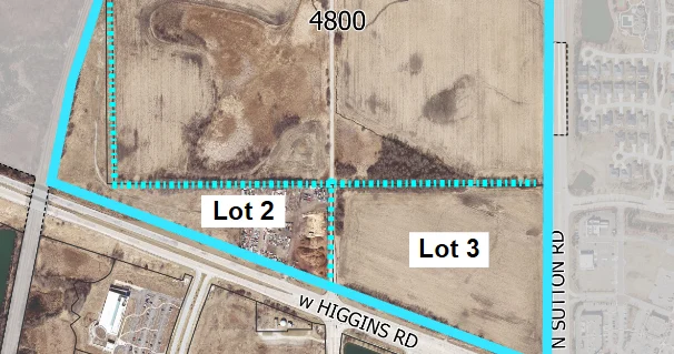 Karis Critical Hoffman Estates data center (Plum Farms site), a photo of the site