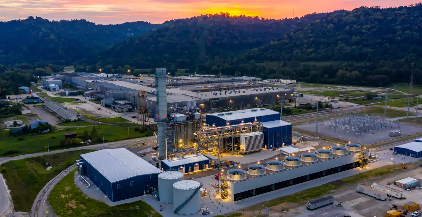 MARA Long Ridge Energy Terminal Data Center, a photo of the site