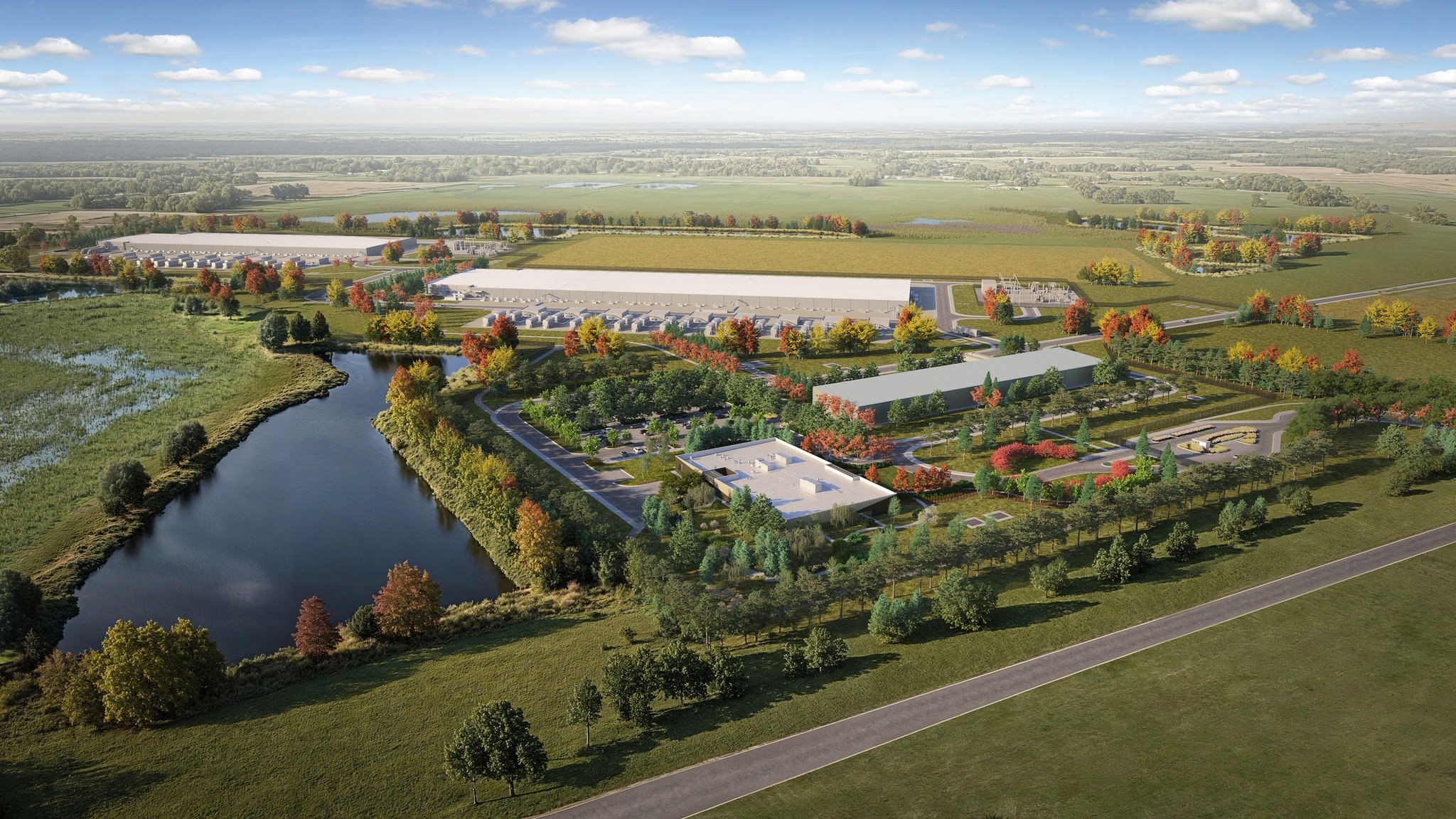 Beaver Dam campus, a photo of the site