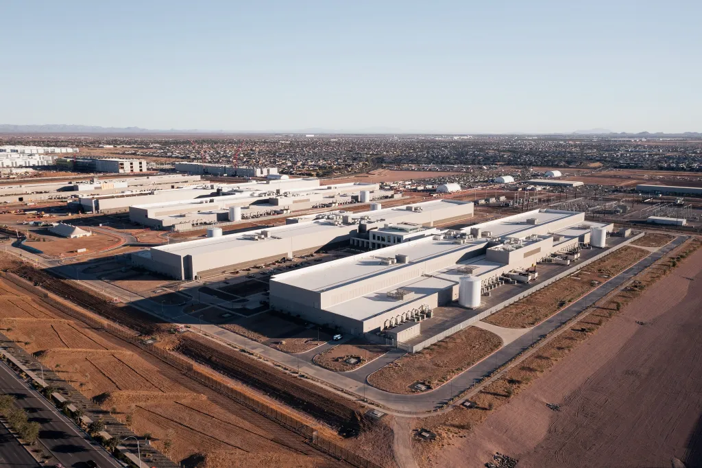 Meta Bowling Green Data Center, a photo of the site