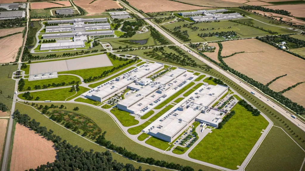 Meta DeKalb Data Center, a photo of the site