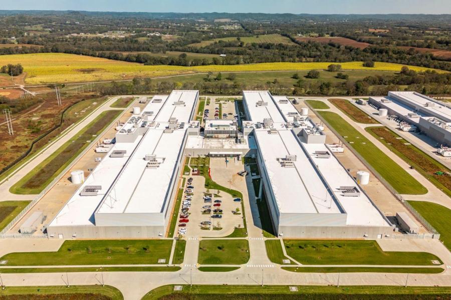 Meta Gallatin Data Center, a photo of the site