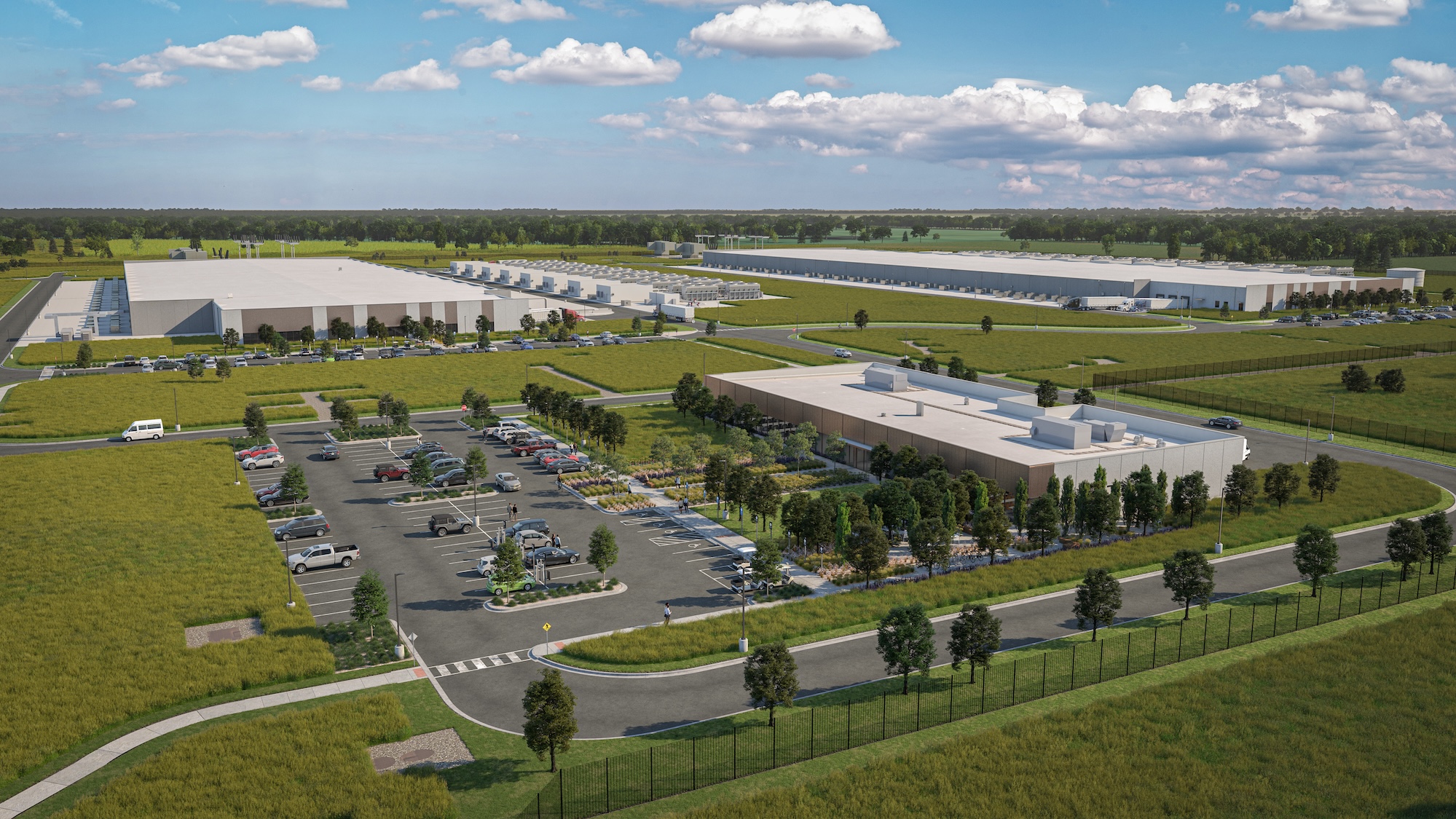 Meta Montgomery Data Center, a photo of the site