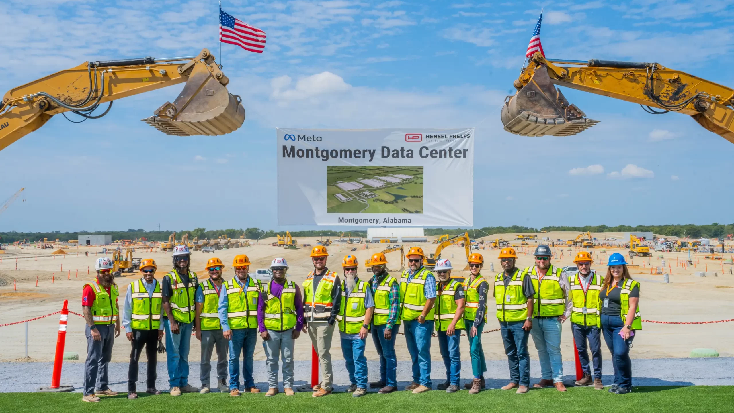 Meta Montgomery Data Center, a photo of the site