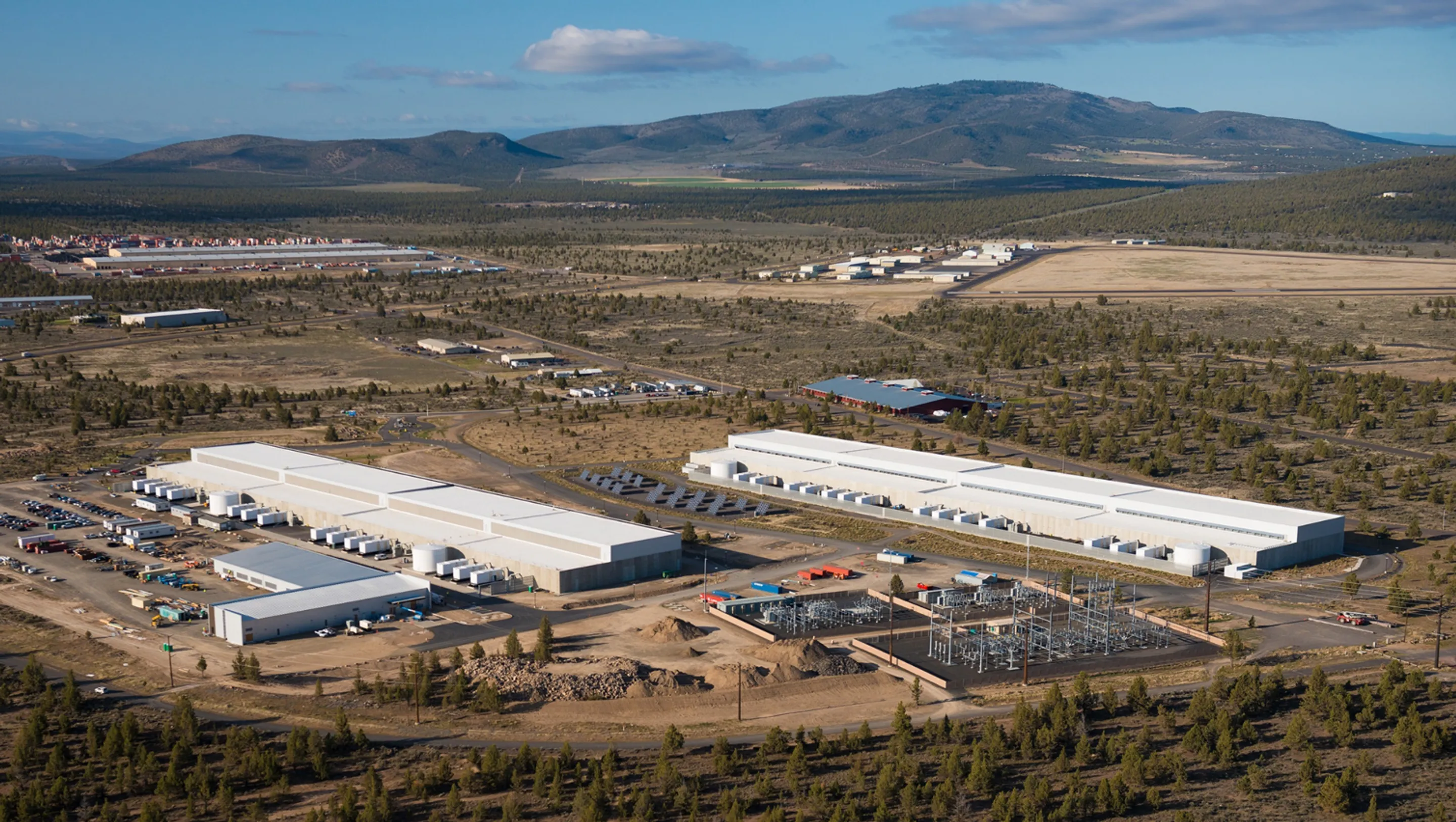 Meta Prineville Data Center, a photo of the site