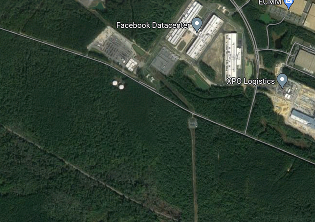 Meta Project Tropical (White Oak expansion), a photo of the site
