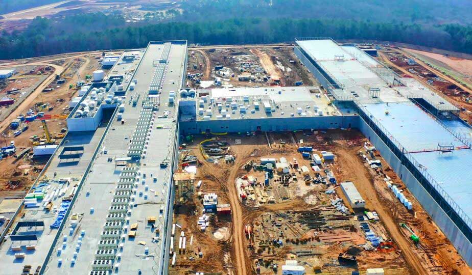 Meta Stanton Springs / Newton Data Center Campus, a photo of the site