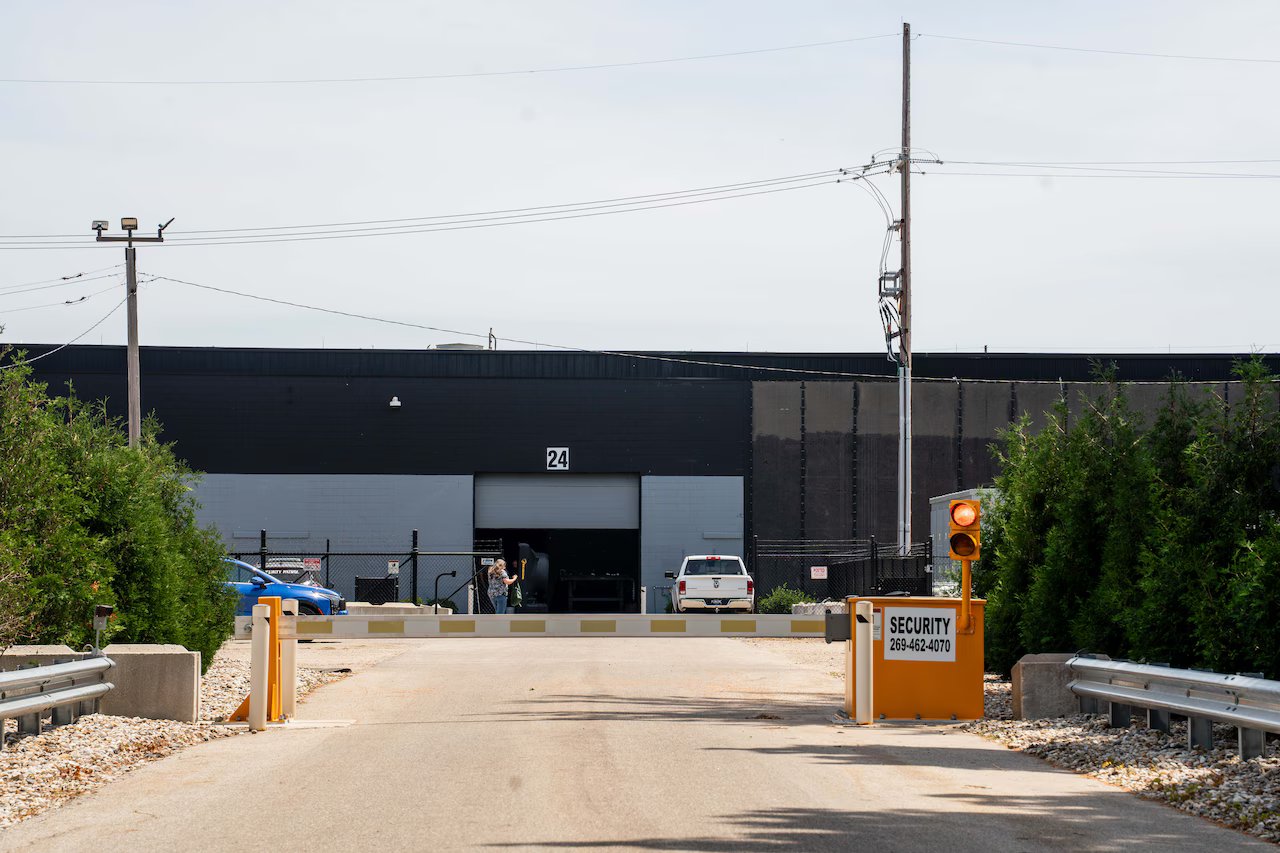 Michigan AI Data Center Campus (Hyperscale Data / Alliance Cloud Services), a photo of the site