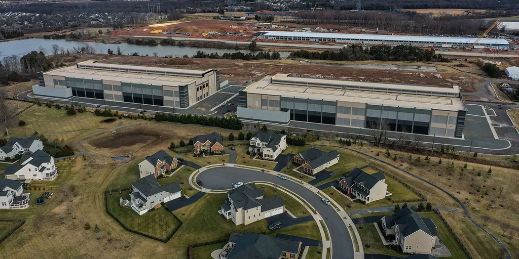 Microsoft Blue Ridge Data Center (IAD11-IAD13), a photo of the site