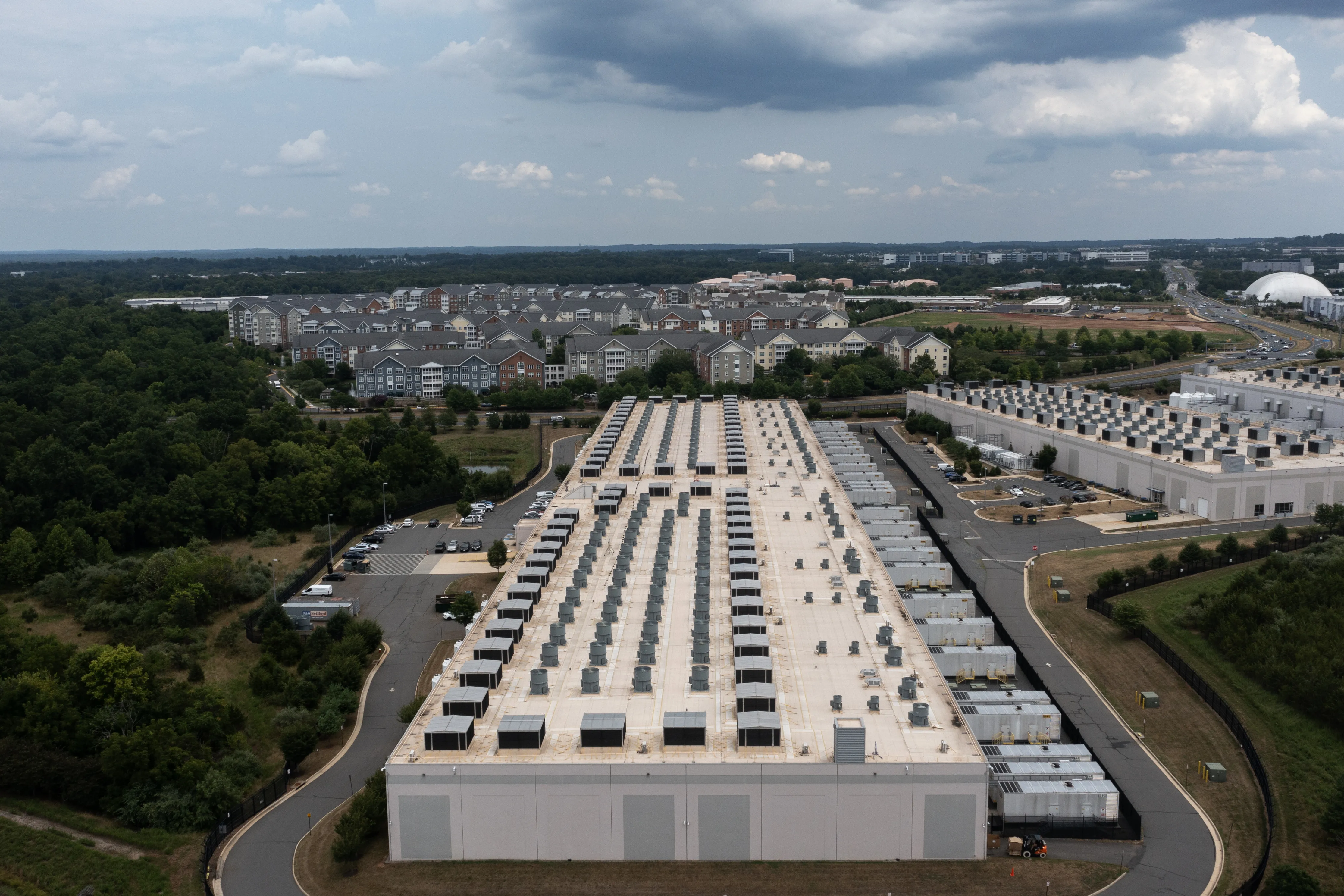 Microsoft Blue Ridge Data Center (IAD11-IAD13), a photo of the site