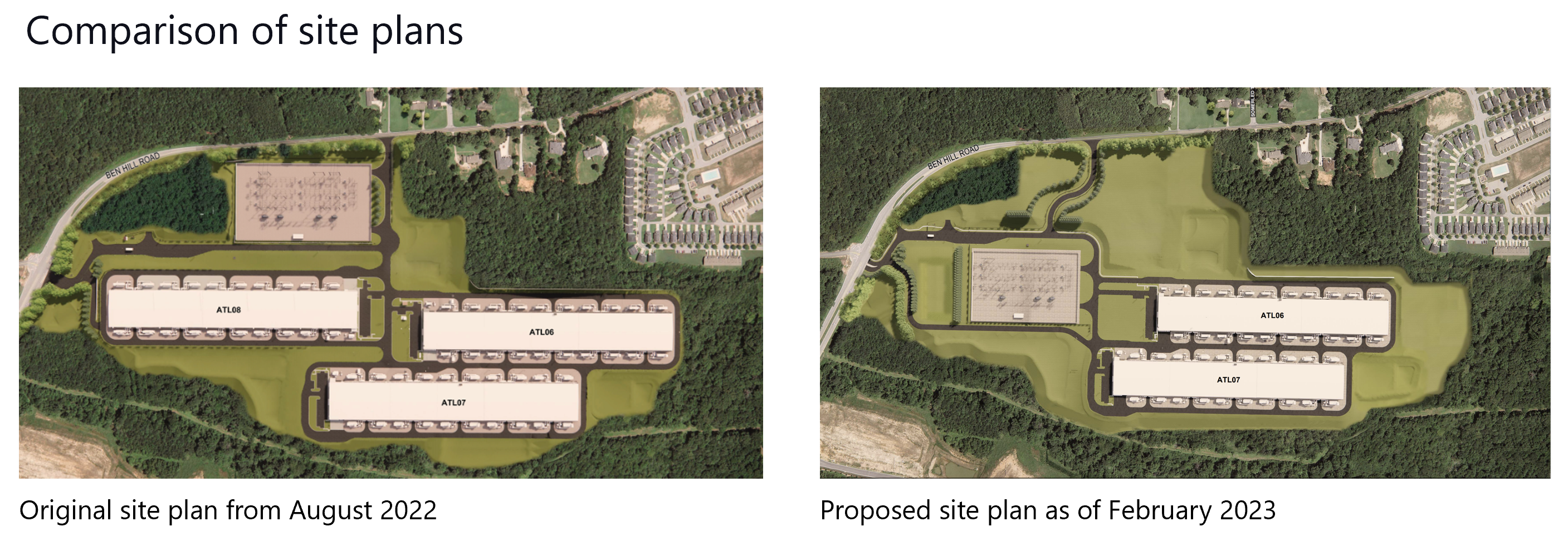 Microsoft East Point data center (East US 3), a photo of the site