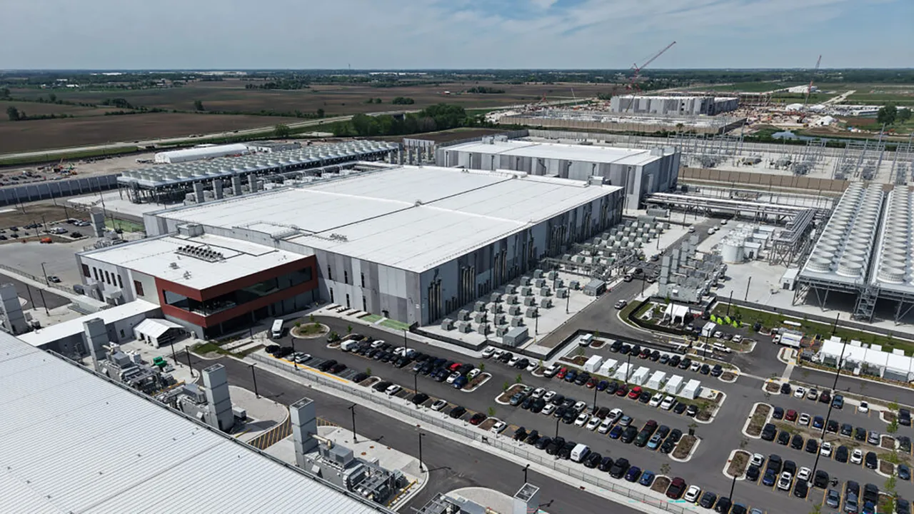Microsoft Fairwater Mount Pleasant Phase 2 expansion, a photo of the site