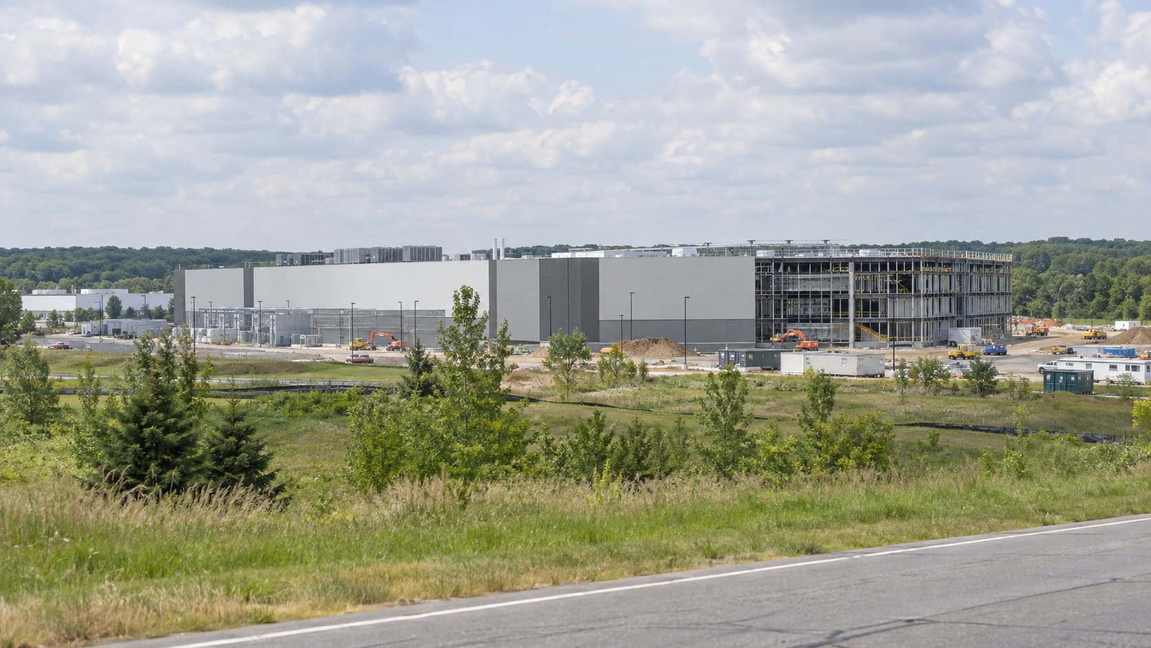 Microsoft Gaines Township campus, a photo of the site