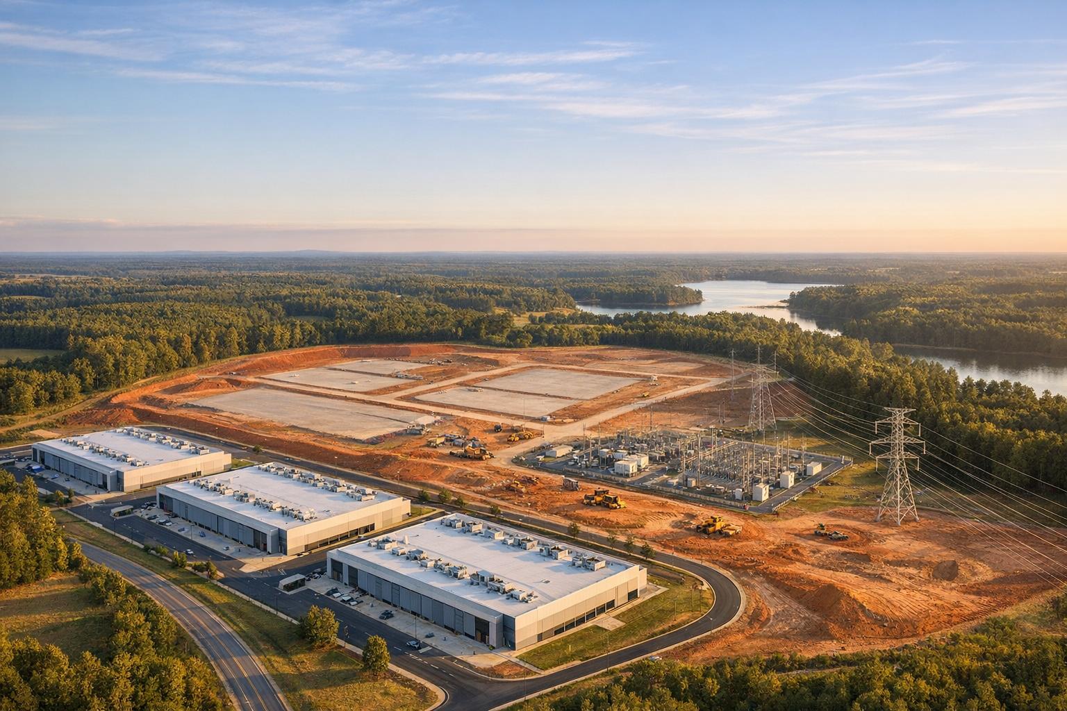 Microsoft Panhandle Road Campus (AVC17 expansion), a photo of the site