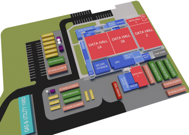 Middletown Data Center, a photo of the site
