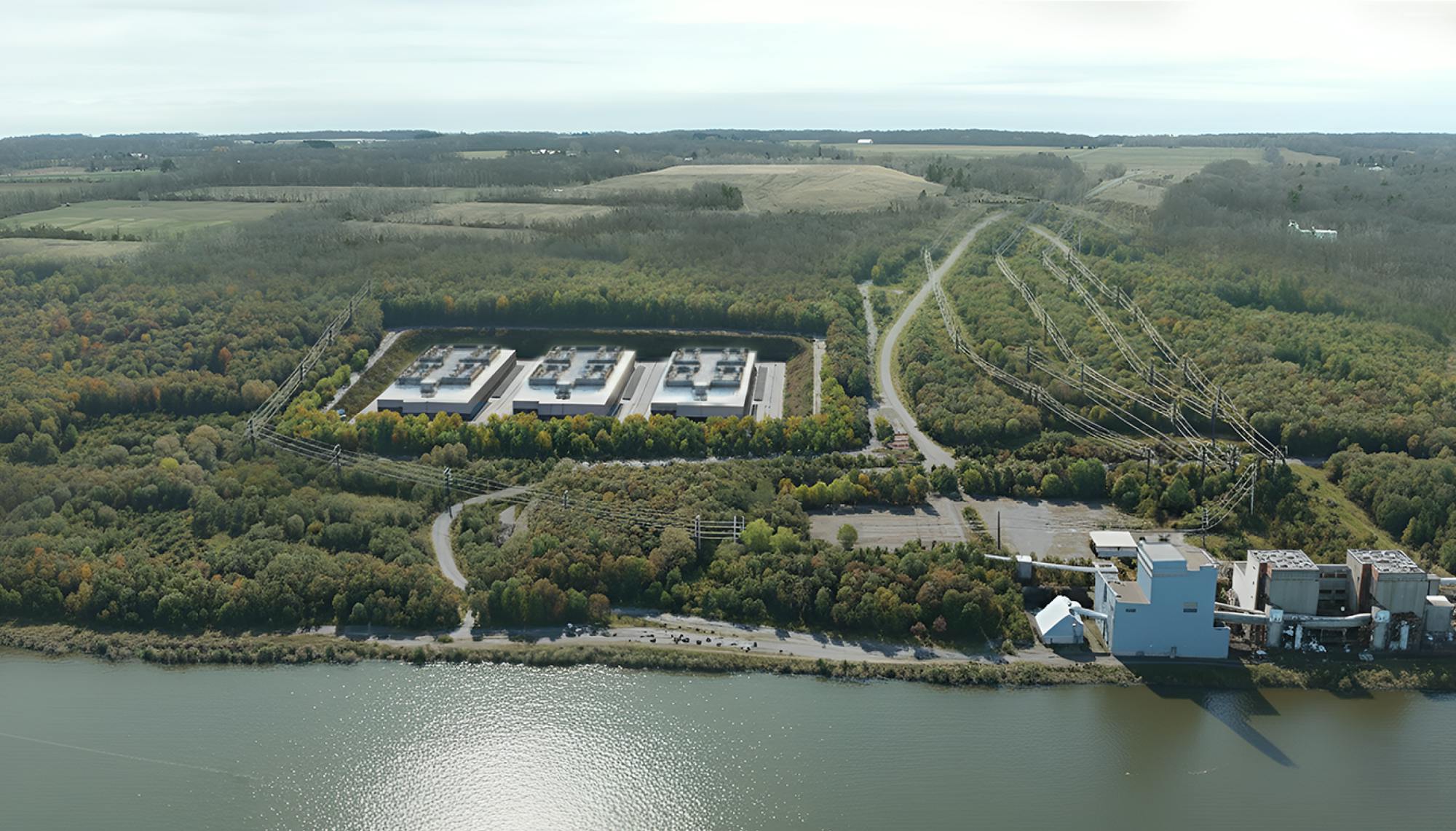 Muskie Data Campus (TeraWulf), a photo of the site