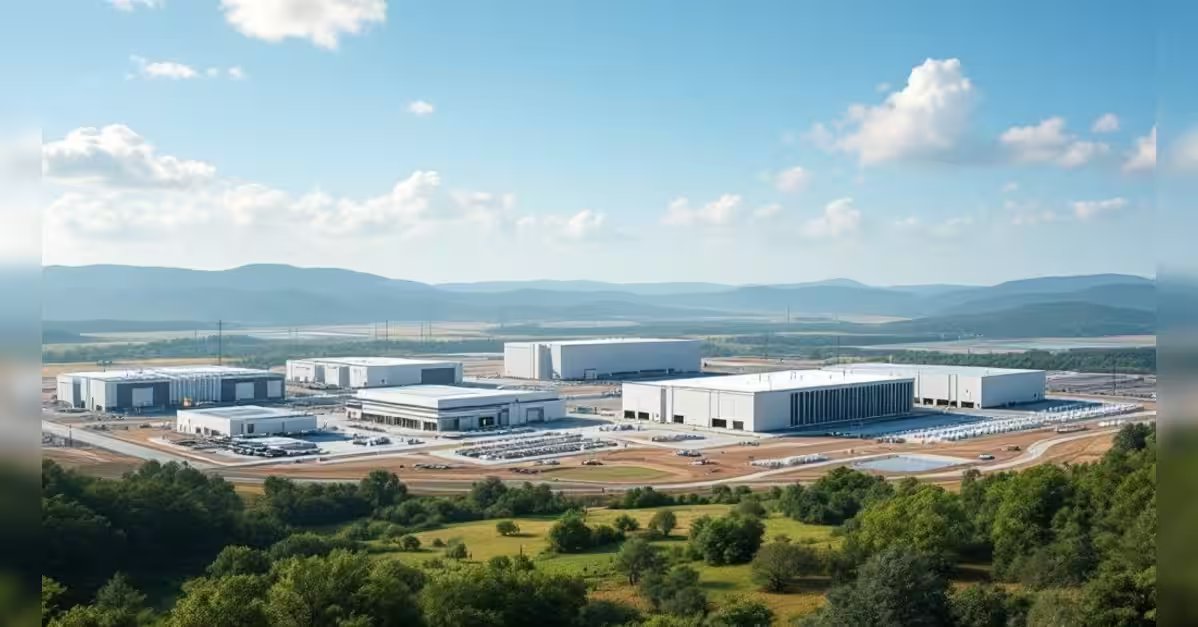 Nebius Highridge AI Factory, a photo of the site