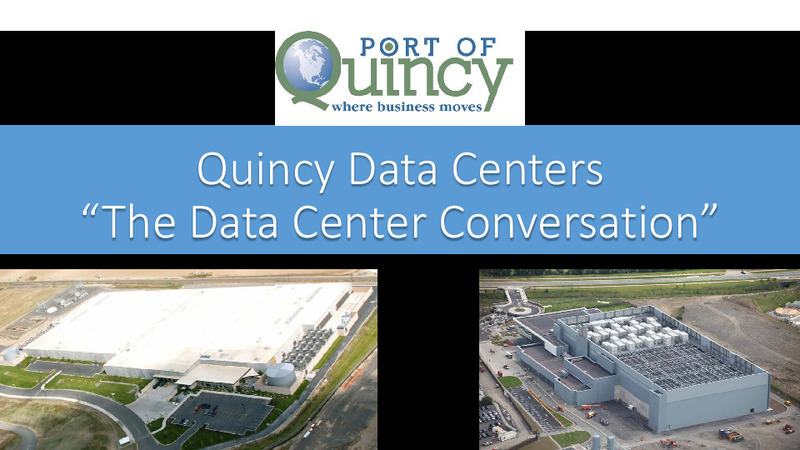 NTT Data Quincy, a photo of the site