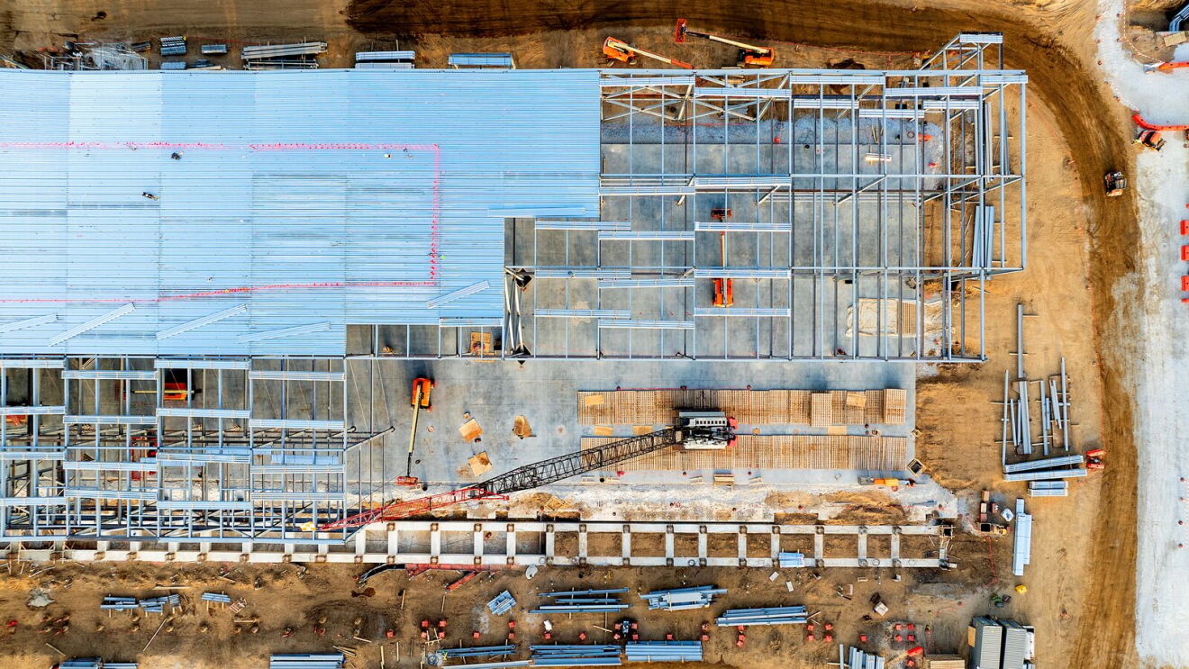 AWS Clinton Data Center, a photo of the site