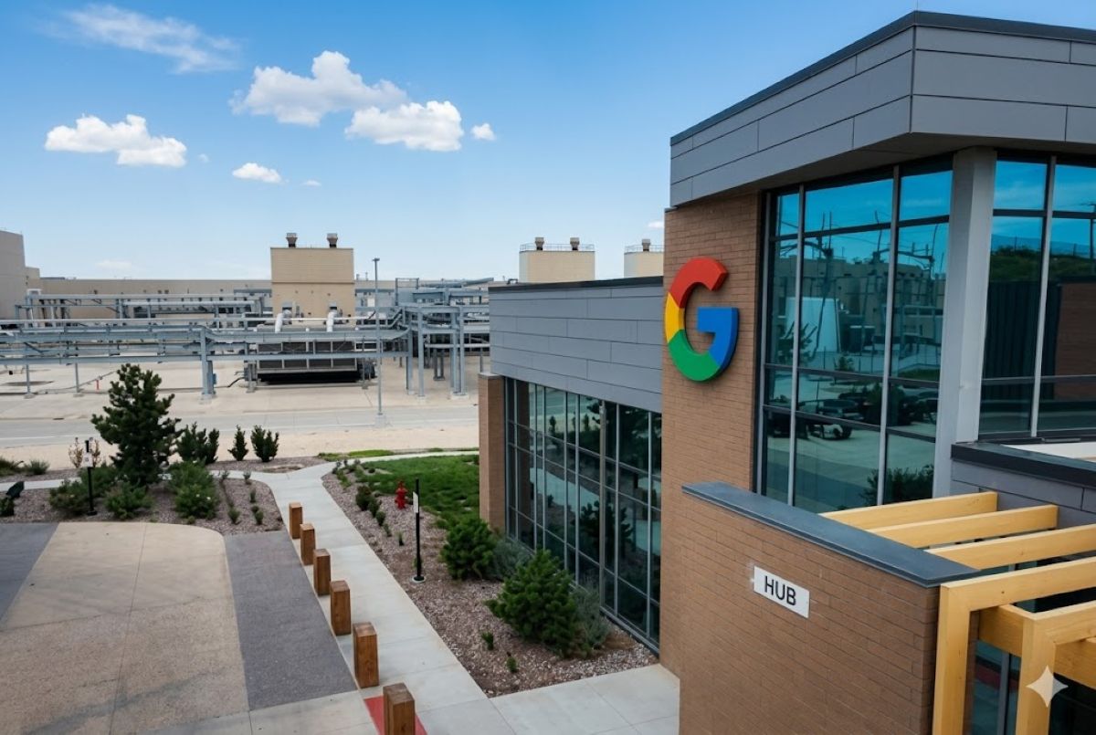 Tenaska / Google Cass County Campus, a photo of the site