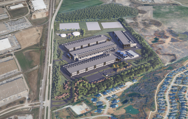 PowerHouse Data Centers Louisville campus, a photo of the site
