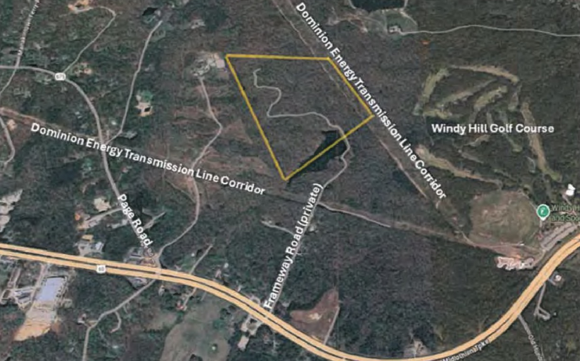 Powhatan Technology Park, a photo of the site