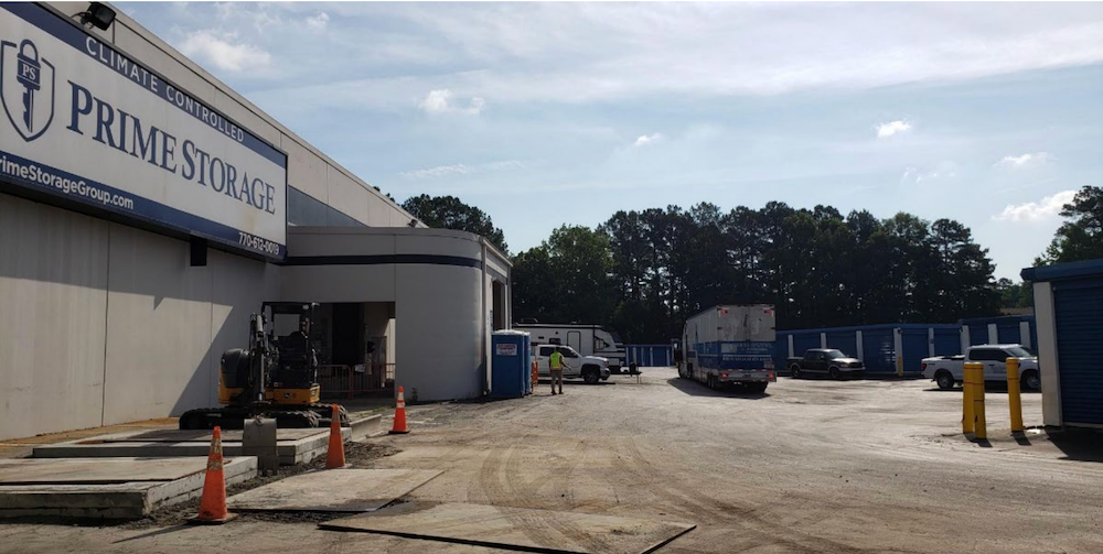Prime Storage / Edge GA10 data center, a photo of the site