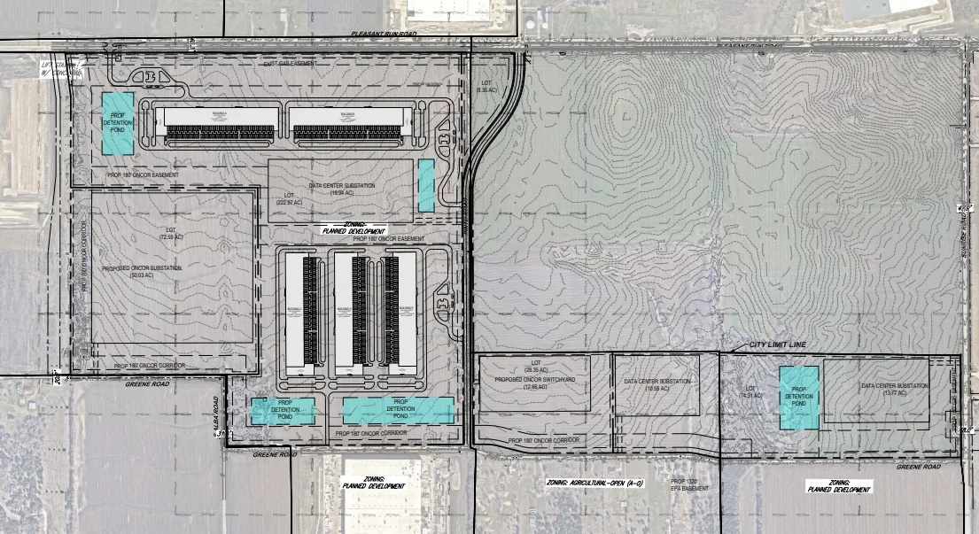 Project Labrador (WHL Dallas 45) Lancaster, a photo of the site
