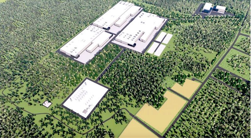 Project Spalding, a photo of the site