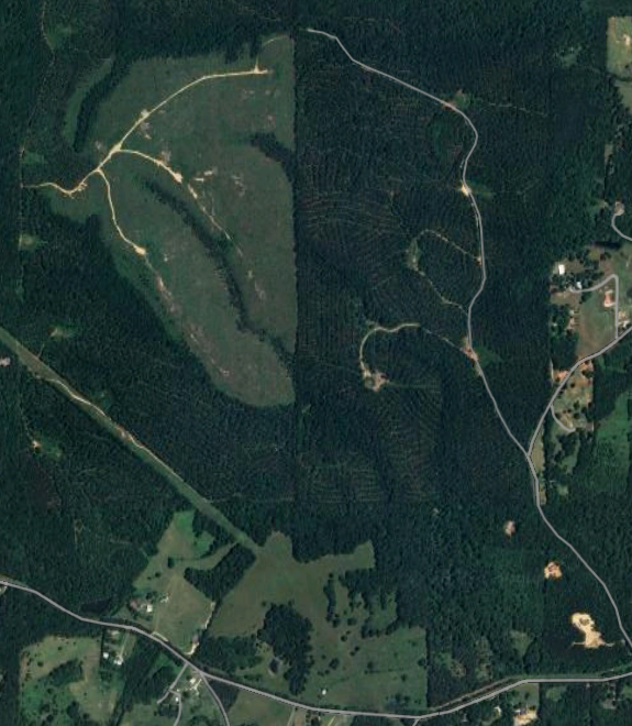 Project Springbank, a photo of the site