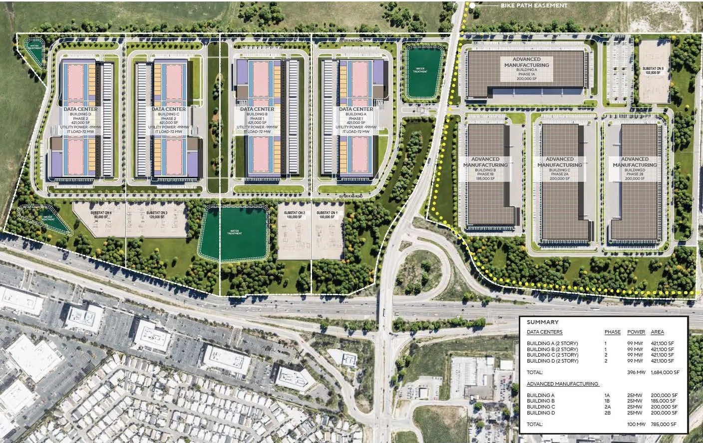 Prologis STEM Park, a photo of the site