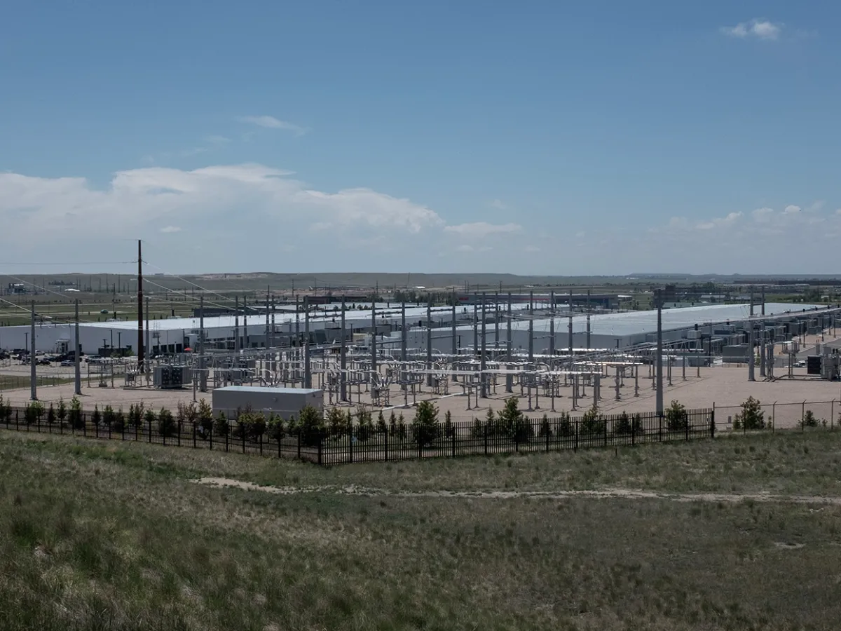 Prometheus Hyperscale Casper Data Center Campus, a photo of the site