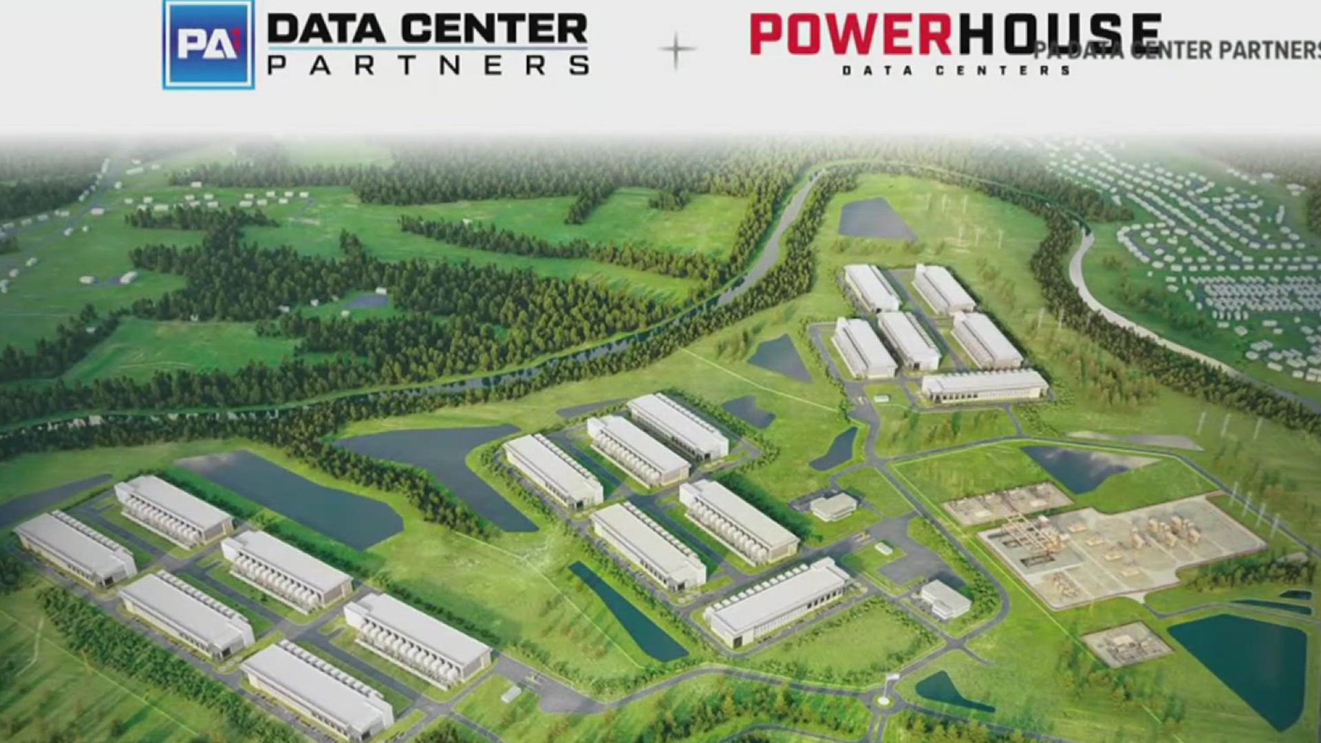 PRSM Group Cumberland County data center proposal, a photo of the site