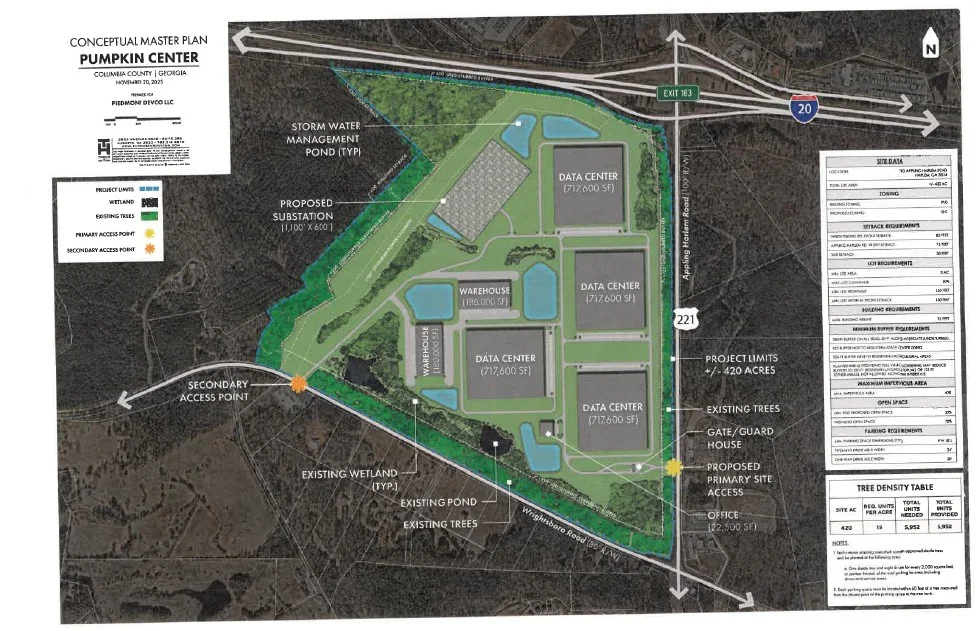 Pumpkin Technology Campus, a photo of the site