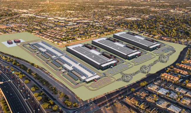 QTS Phoenix (PHX2), a photo of the site