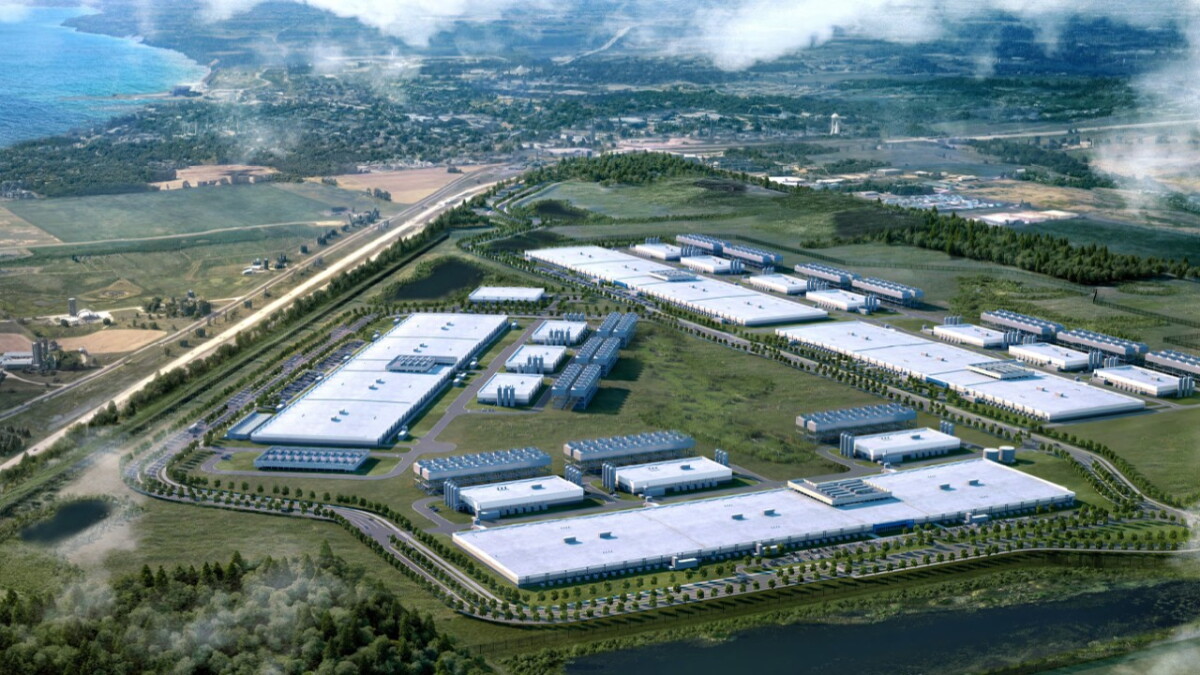 Range Impact / C2 Ventures (Time Complexity WV) Fola Mine Complex AI data center and power platform, a photo of the site