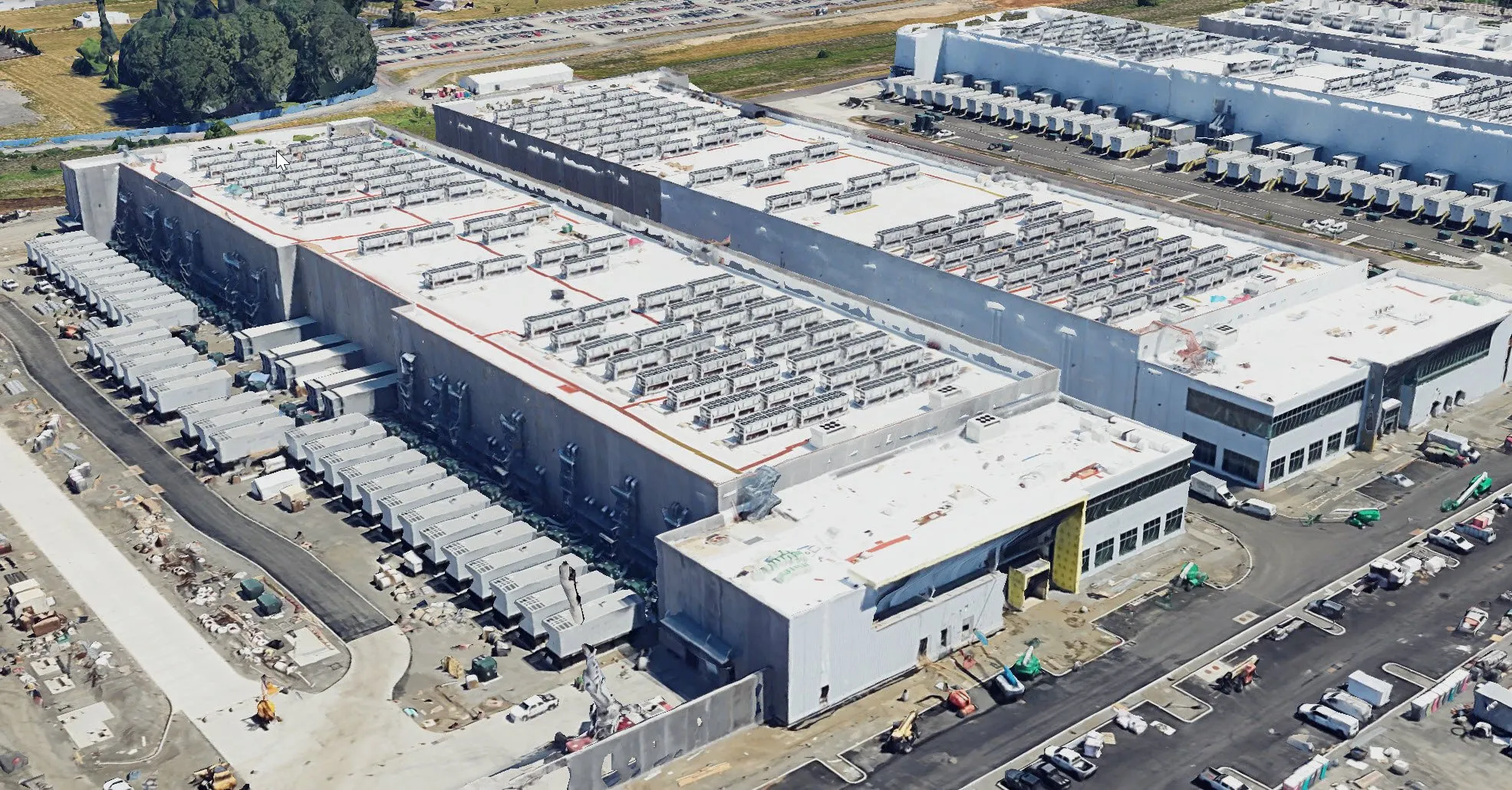 RCM Hill 'Project Aquilla' Hillsboro data center campus, a photo of the site