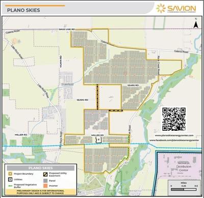 Savion Plano Skies data center campus, a photo of the site