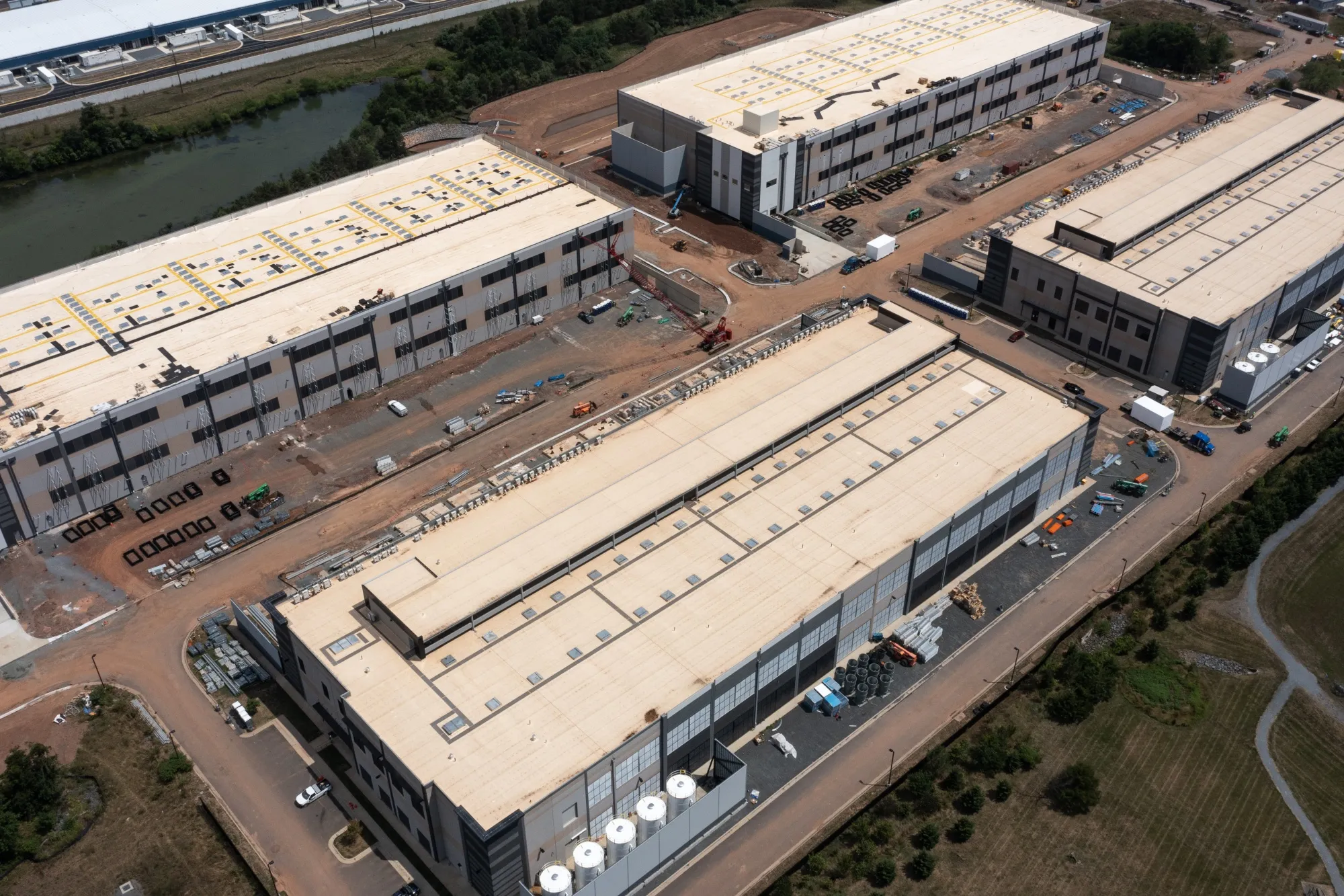 Saxum West Jackson Data Center, a photo of the site
