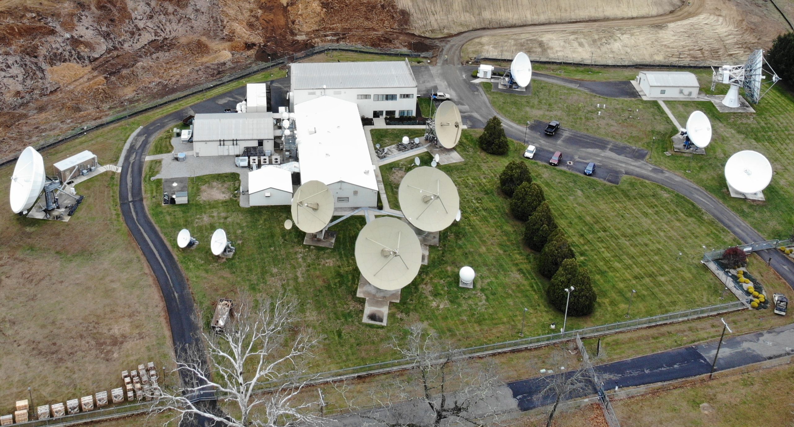 SD / Comsat Santa Paula Ground Station, a photo of the site