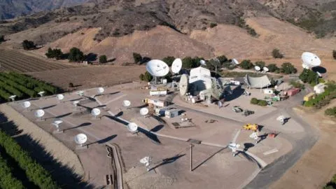 SD / Comsat Southbury Ground Station, a photo of the site