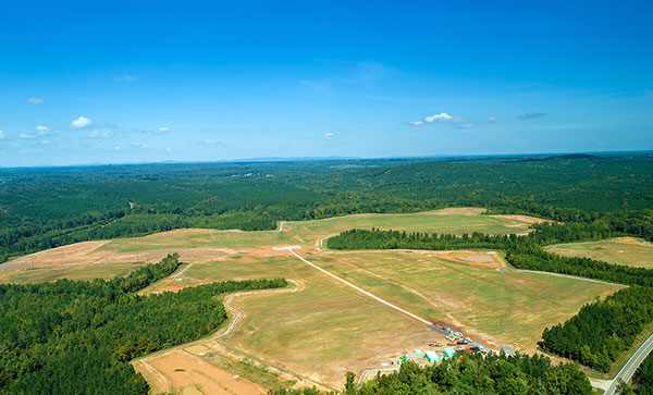 STACK Berry Hill Megasite Campus, a photo of the site