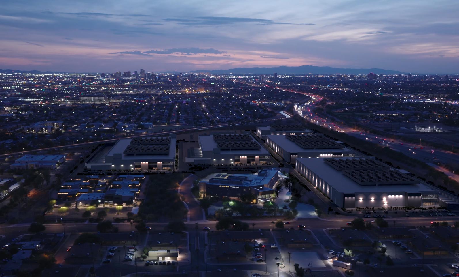 STACK Central Phoenix Campus, a photo of the site
