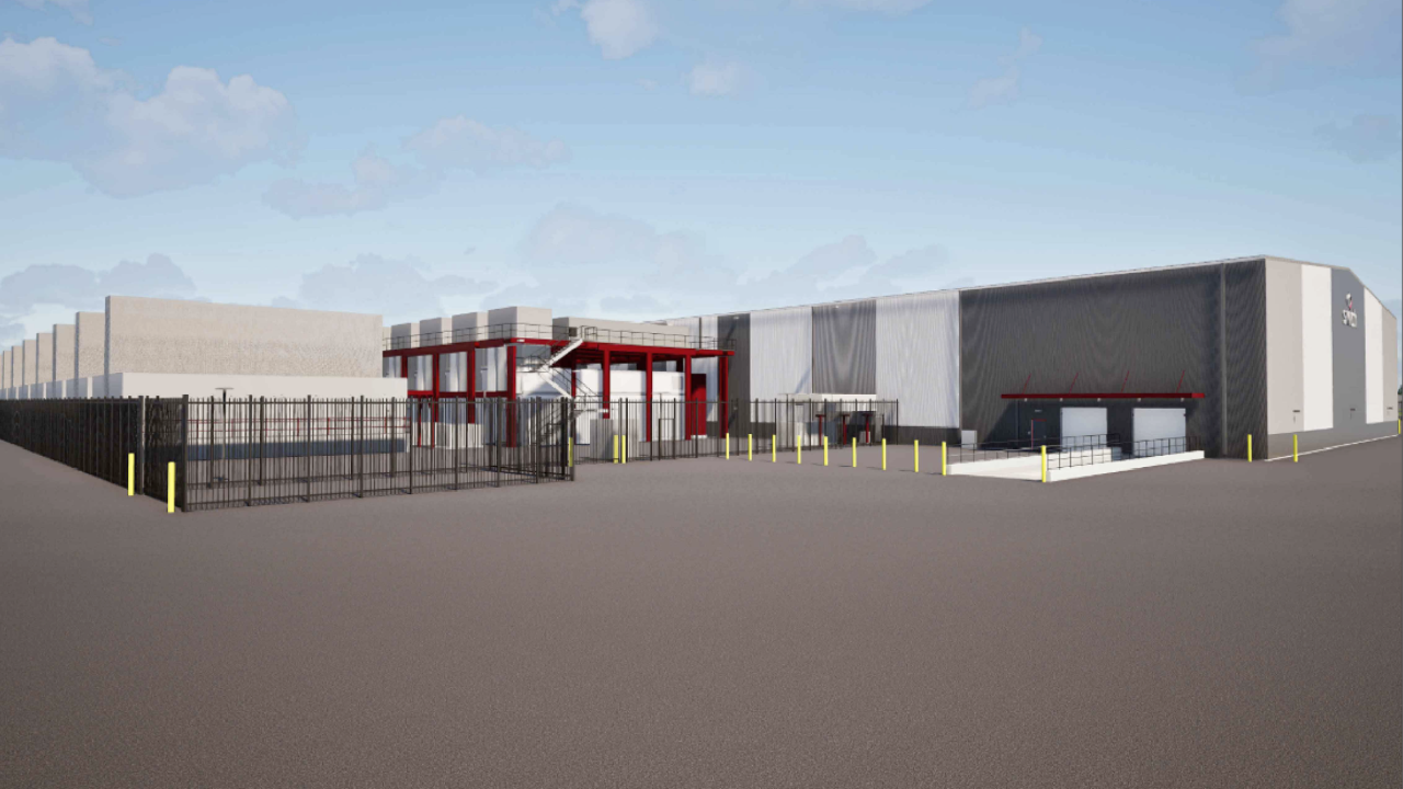 Switch Apex Industrial Park site (North Las Vegas), a photo of the site