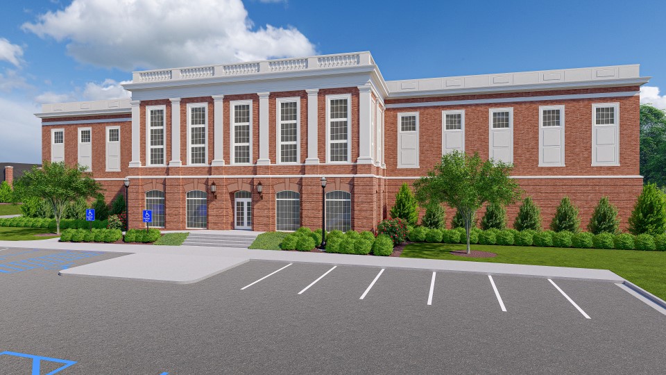 University of Alabama high-performance computing data center, a photo of the site