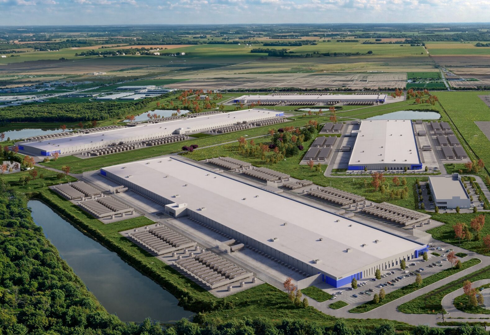 Vantage OH2 Millersport Campus, a photo of the site