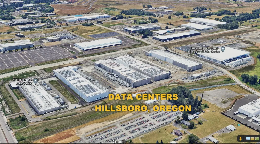 Verizon Hillsboro (Tanasbourne) Data Center, a photo of the site